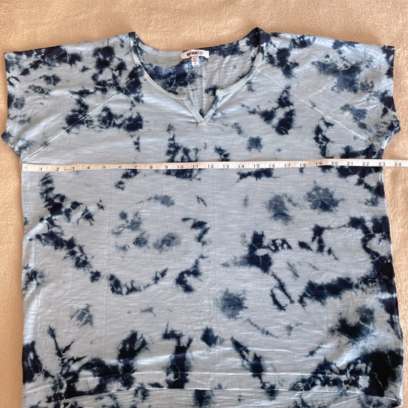 William Rast Tie Dye V-Neck T-Shirt - Size S - Picture 7 of 11